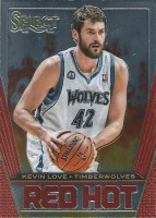 2013-14 Select Red Hot #20 Kevin Love