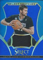2013-14 Select Swatches Prizms Blue #27 Kevin Love