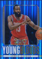2013-14 Select Young Bloods Prizms Blue #1 James Harden