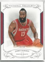 2013-14 National Treasures #81 James Harden