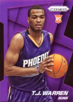 2014-15 Panini Prizm Prizms Purple Die Cut #263 T.J. Warren