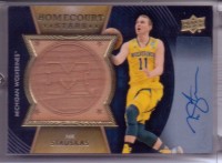 2014-15 Upper Deck Lettermen Home Court Stars Autographs #HSNS Nik Stauskas