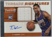 2014-15 Panini Threads Rookie Threads Signatures #7 T.J. Warren