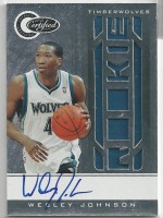 2010-11 Totally Certified #169 Wesley Johnson