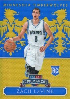 2014-15 Excalibur Crusade Blue #166 Zach LaVine