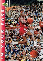 1992-93 Upper Deck International Italian #33 Michael Jordan FACE