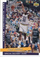1993-94 Upper Deck International Italian #178 Karl Malone - SM